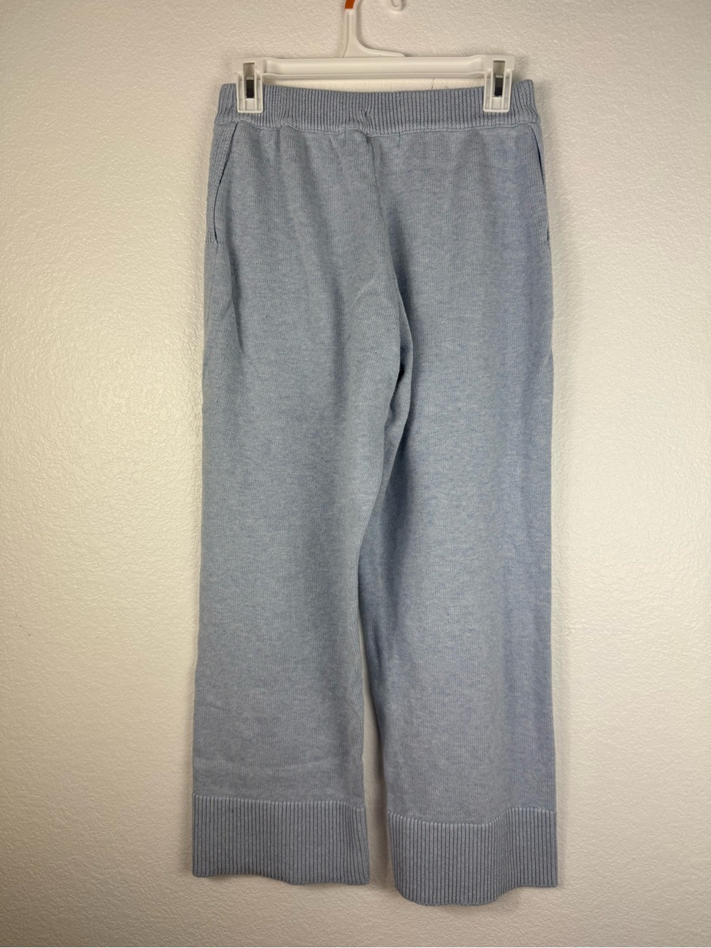 Free peoples Light Blue Tie-Front V-Neck Sweater and pants set size S - Picture 13 of 15
